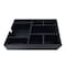 Dacasso Classic Black Leather Condiment Tray AG-1024 - alternate 2